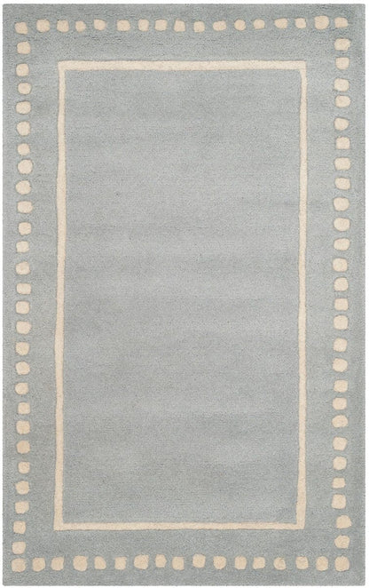 Safavieh Bella Bel151A Light Blue / Ivory Bordered Area Rug