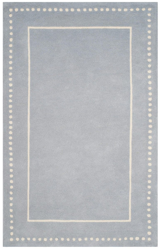 Safavieh Bella Bel151A Light Blue / Ivory Bordered Area Rug