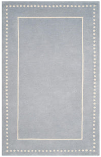 Safavieh Bella Bel151A Light Blue / Ivory Bordered Area Rug