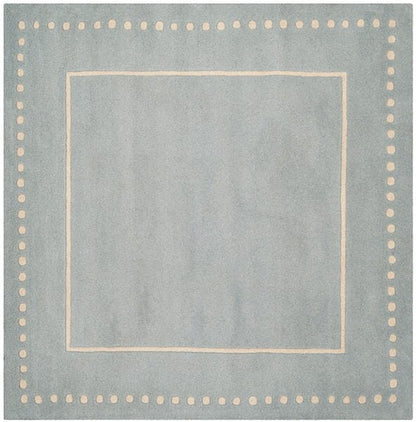 Safavieh Bella Bel151A Light Blue / Ivory Bordered Area Rug