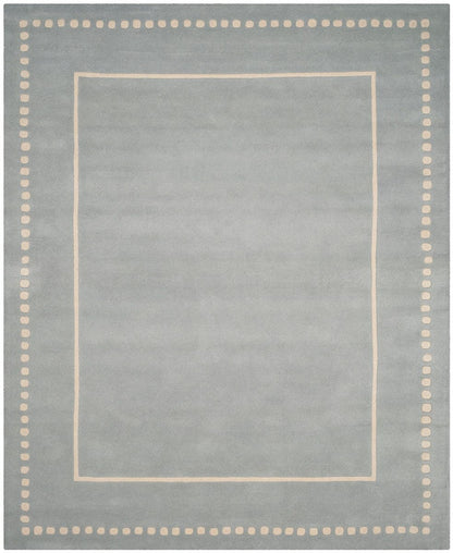 Safavieh Bella Bel151A Light Blue / Ivory Bordered Area Rug