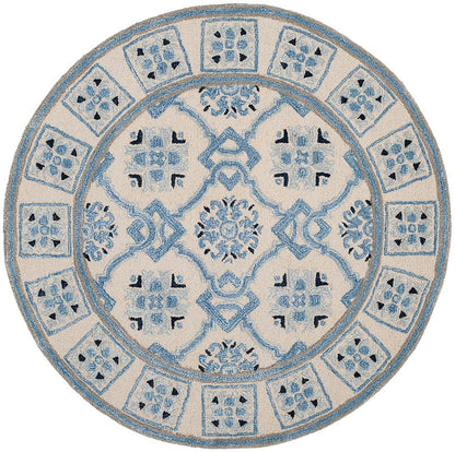 Safavieh Bella Bel155A Ivory / Blue Area Rug