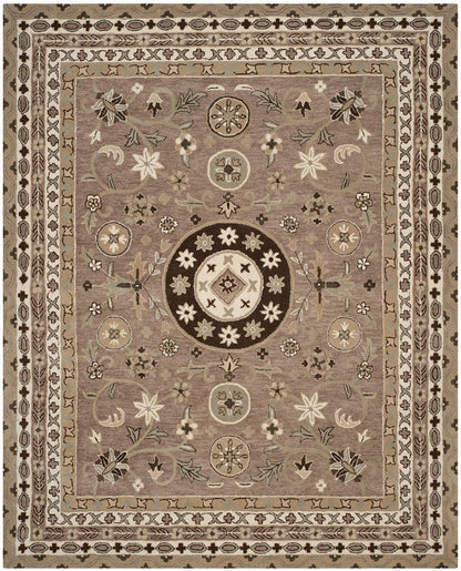 Safavieh Bella Bel674B Taupe / Light Grey Area Rug