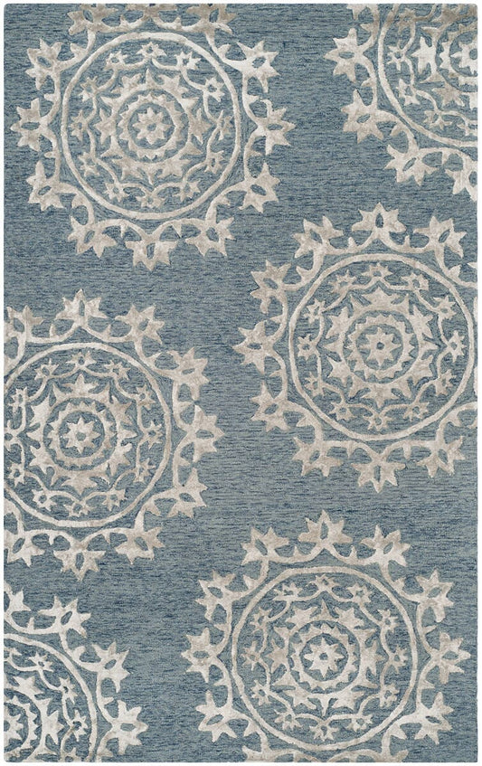 Safavieh Bella Bel914A Blue Geometric Area Rug