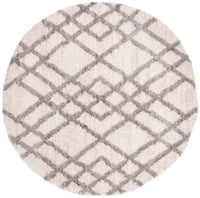 Safavieh Berber Shag Ber214A Cream / Grey Moroccan Area Rug