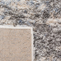 Safavieh Berber Shag Ber219G Grey / Cream Organic / Abstract Area Rug