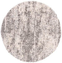 Safavieh Berber Shag Ber219G Grey / Cream Organic / Abstract Area Rug