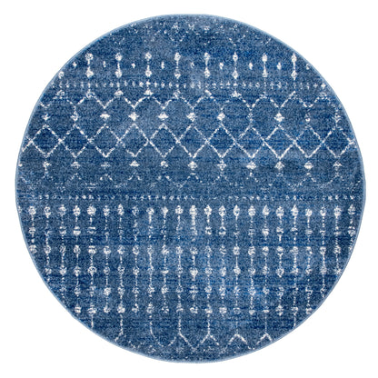 Nuloom Moroccan Blythe Nmo3123D Dark Blue Area Rug