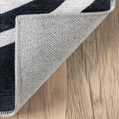 AreaRugs.com Wavaj Nwa1242A Navy Area Rug