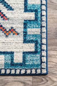 Nuloom Richelle Tribal Nri3152A Blue Area Rug