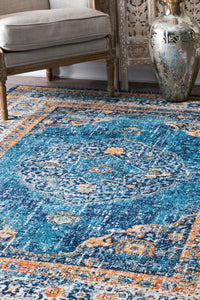 Nuloom Persian Olivia Npe3140A Blue Area Rug