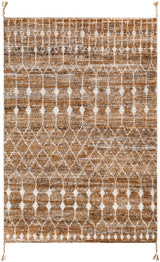 Surya Birch Bhc-2300 Camel, Dark Brown, Charcoal, Cream Rugs.