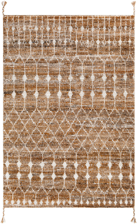 Surya Birch Bhc-2300 Camel, Dark Brown, Charcoal, Cream Rugs.