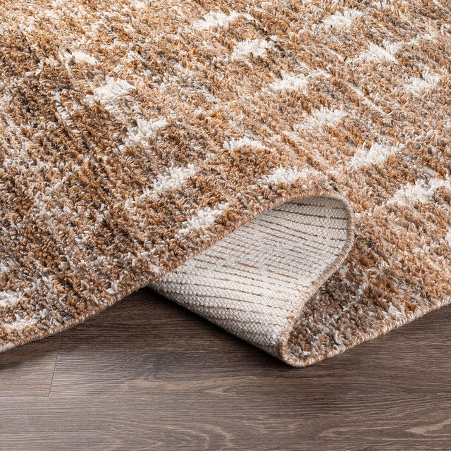 Surya Birch Bhc-2300 Camel, Dark Brown, Charcoal, Cream Rugs.