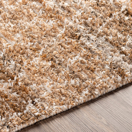 Surya Birch Bhc-2300 Camel, Dark Brown, Charcoal, Cream Rugs.