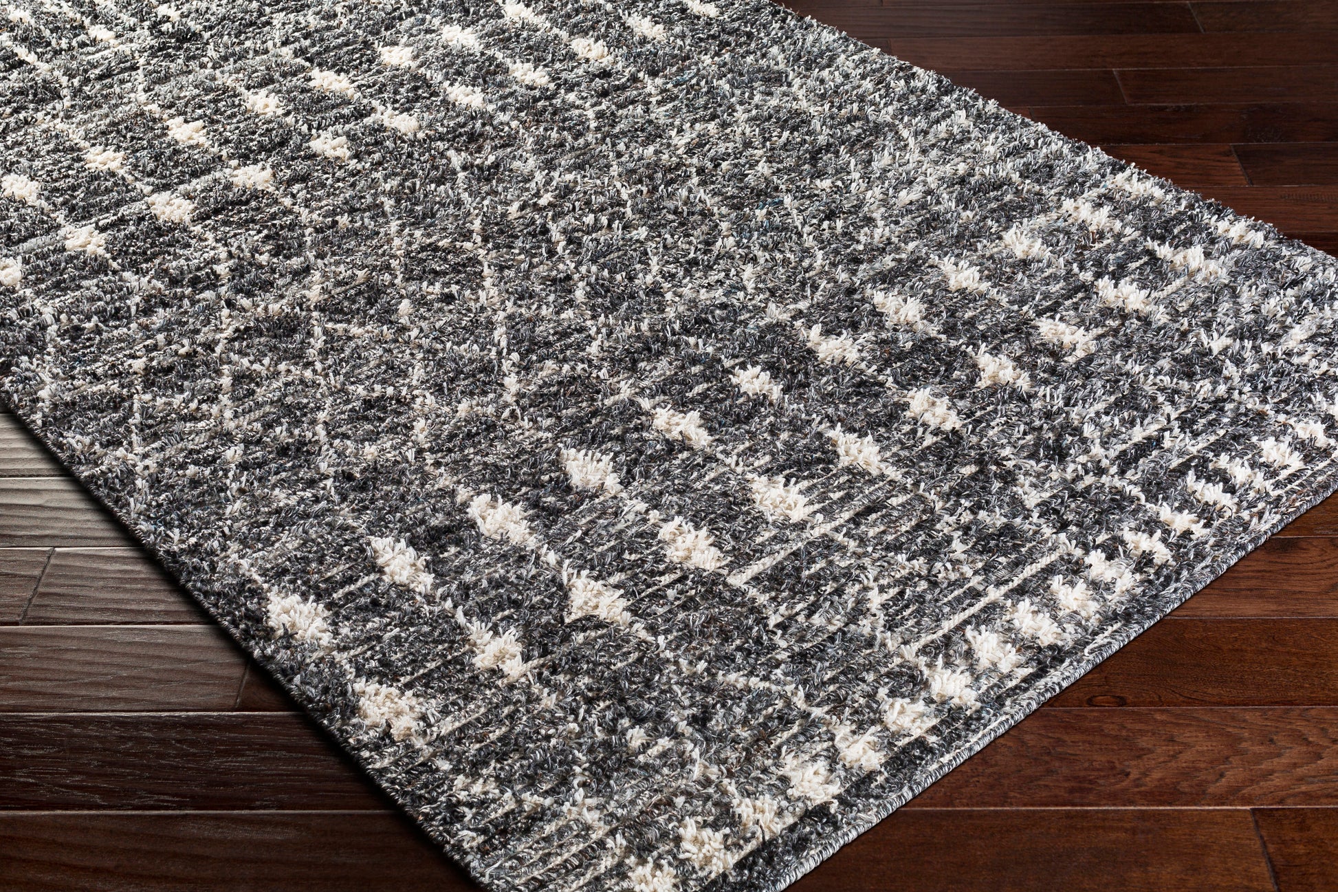 Surya Birch Bhc-2301 Charcoal, Medium Gray, Taupe, Light Gray Area Rug