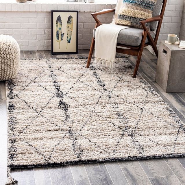 Surya Birch Bhc-2302 Khaki, Cream, Taupe, Medium Gray Rugs.