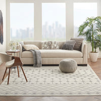 Nourison Grafix Grf37 Ivory/Grey Area Rug