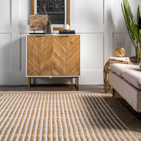 Nuloom Ella And Border Nel3567A Natural Area Rug