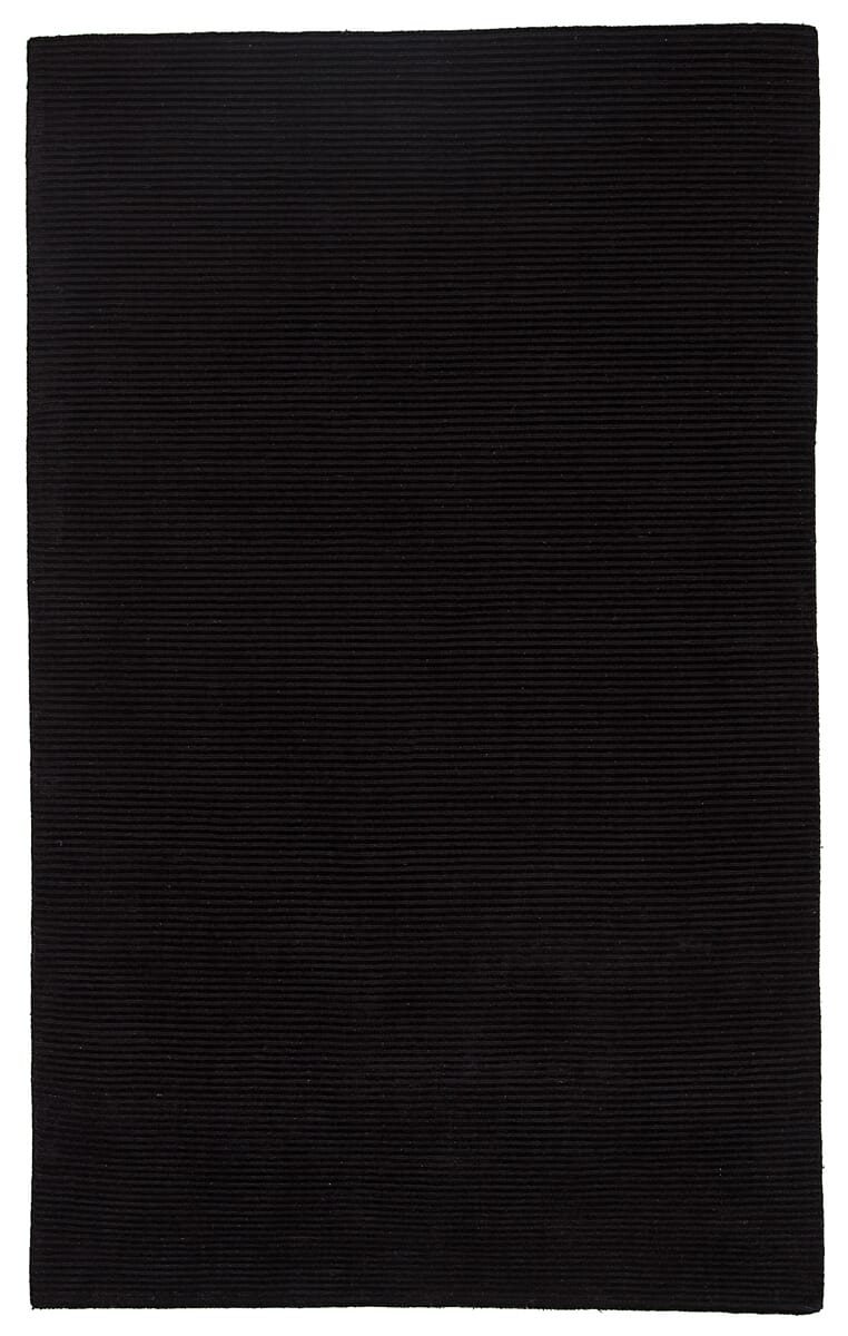 Jaipur Basis Basis Bi32 Black Solid Color Area Rug