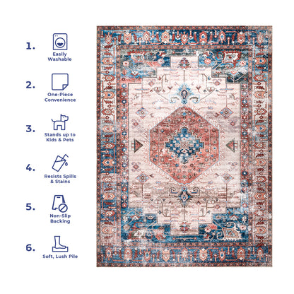 AreaRugs.com Wavaj Nwa1181A Multi Area Rug