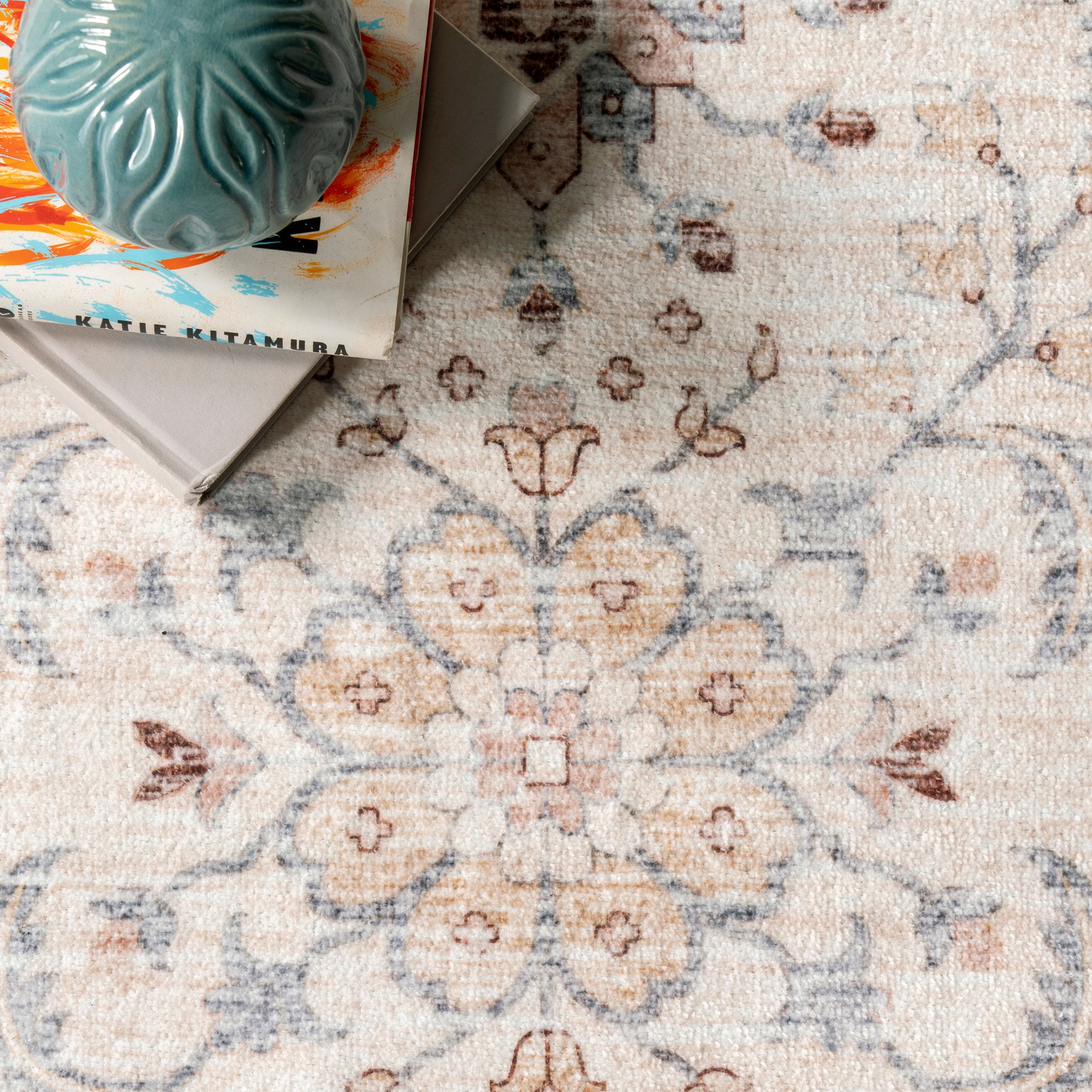 AreaRugs.com Wavaj Nwa1167A Beige Area Rug