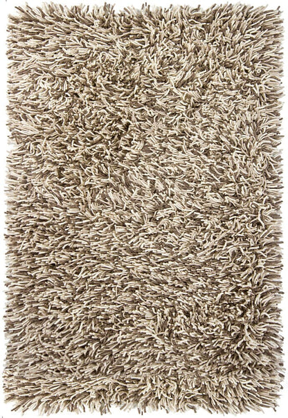 Chandra Big Jos big20803 Tan & Ivory Shag Area Rug