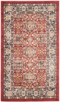 Safavieh Bijar Bij632R Red / Royal Area Rug