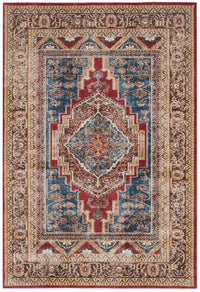 Safavieh Bijar Bij636B Royal / Brown Area Rug