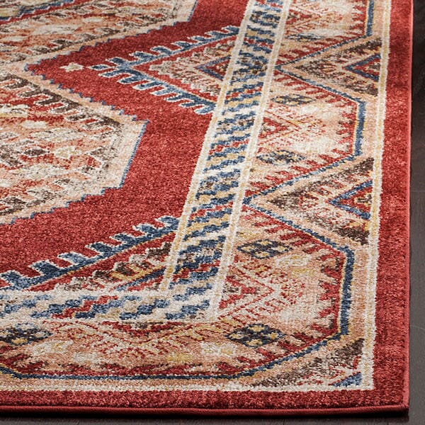 Safavieh Bijar Bij647R Red / Rust Area Rug