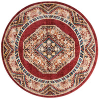 Safavieh Bijar Bij647R Red / Rust Area Rug