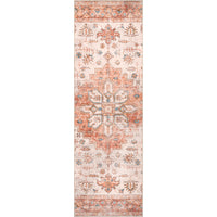 AreaRugs.com Wavaj Nwa1070A Peach Area Rug