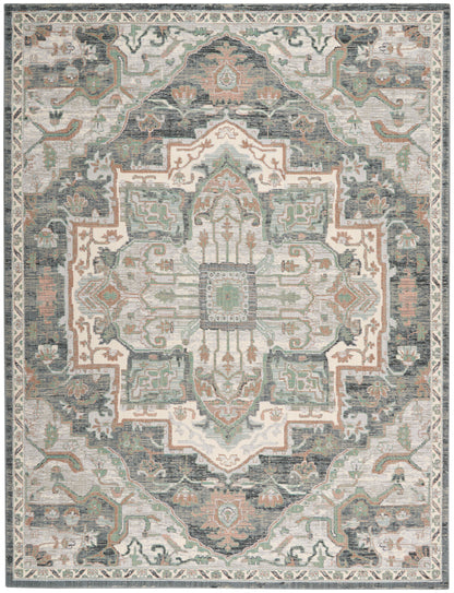 Nourison Parisa Psa01 Grey Sage Area Rug