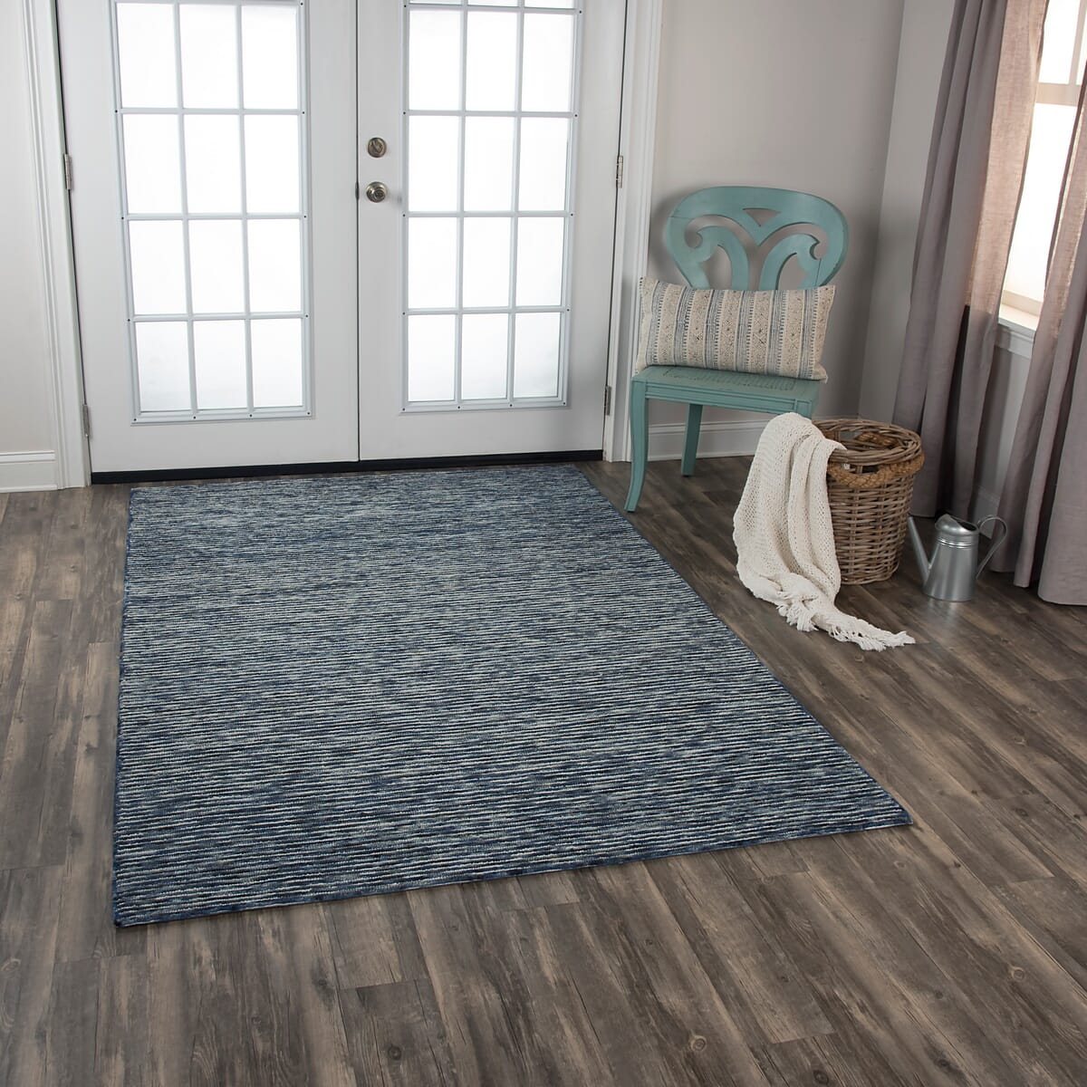 Rizzy Berkshire Bks101 Blue Area Rug