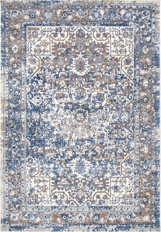 Nuloom Vintage Lilah Nvi3138C Light Blue Area Rug