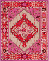 Safavieh Bellagio Blg545A Red Pink / Ivory Area Rug