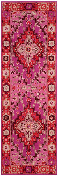 Safavieh Bellagio Blg545B Red / Pink Area Rug