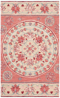 Safavieh Bellagio Blg601Q Red / Beige Area Rug