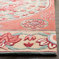 Safavieh Bellagio Blg601Q Red / Beige Area Rug