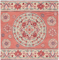 Safavieh Bellagio Blg601Q Red / Beige Area Rug