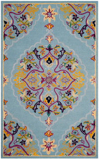 Safavieh Bellagio Blg605B Light Blue / Multi Area Rug