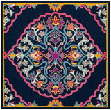 Safavieh Bellagio Blg605C Navy Blue / Multi Rugs.