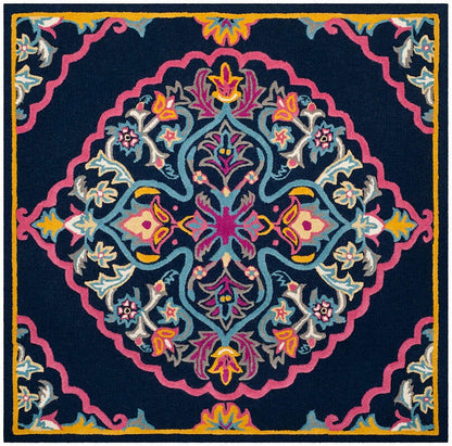 Safavieh Bellagio Blg605C Navy Blue / Multi Area Rug