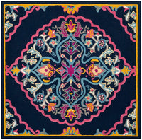 Safavieh Bellagio Blg605C Navy Blue / Multi Area Rug