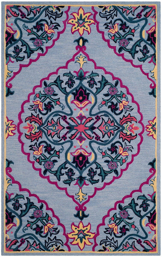 Safavieh Bellagio Blg605G Blue / Multi Area Rug