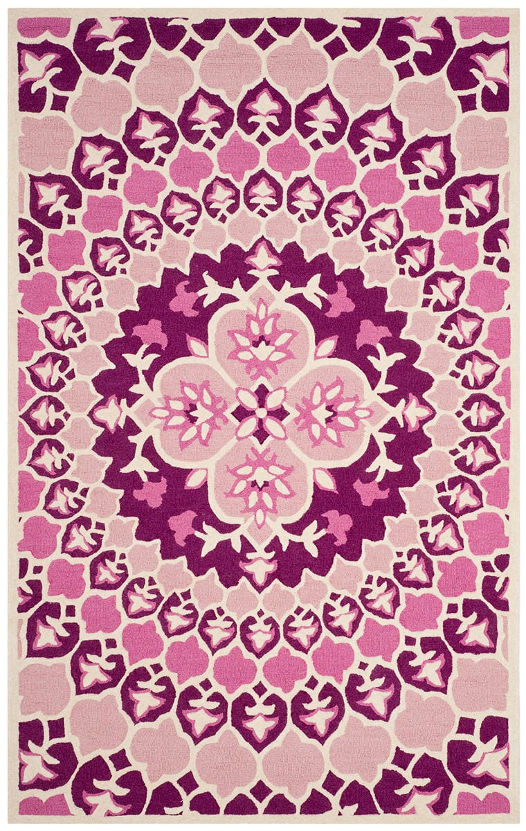 Safavieh Bellagio Blg610A Pink / Ivory Area Rug