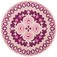 Safavieh Bellagio Blg610A Pink / Ivory Area Rug