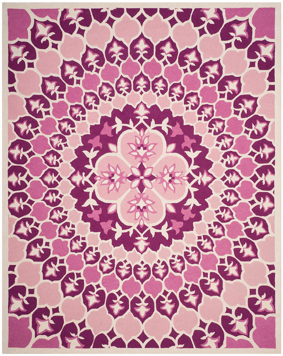 Safavieh Bellagio Blg610A Pink / Ivory Area Rug