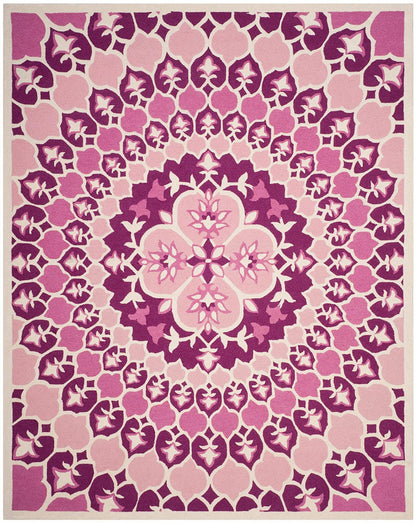 Safavieh Bellagio Blg610A Pink / Ivory Area Rug