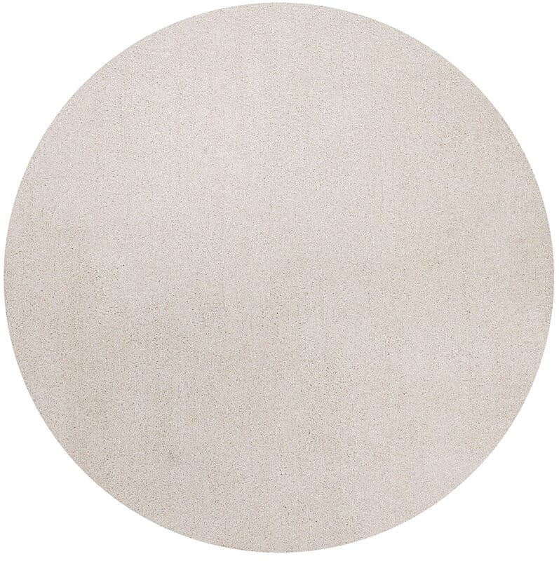 KAS Bliss 1550 Ivory White Shag Area Rug